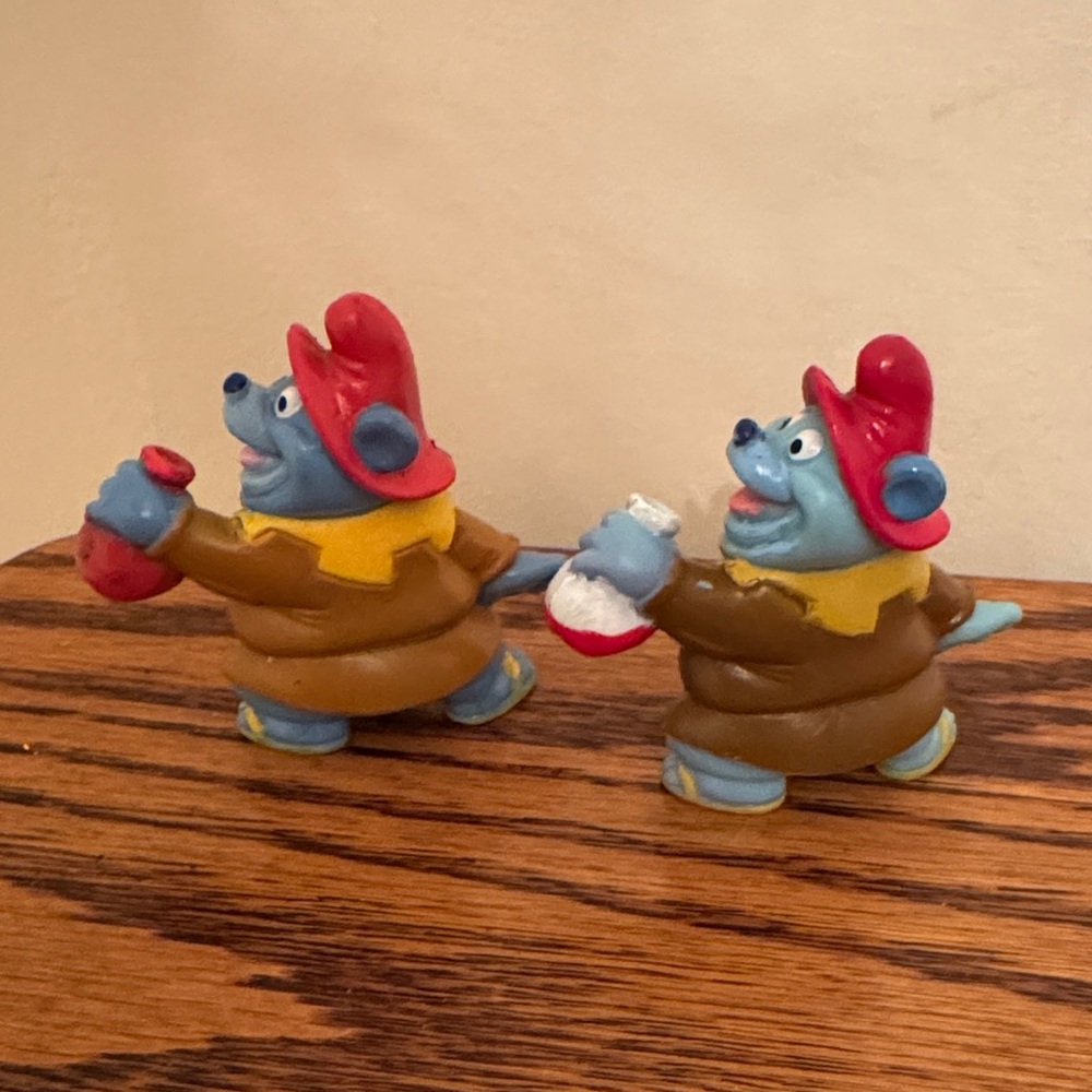 Book & Figures from Disney Cartoon Gummi Bears: Tummi, Sunni, Cubbi & Gruffi - Picture 9 of 16
